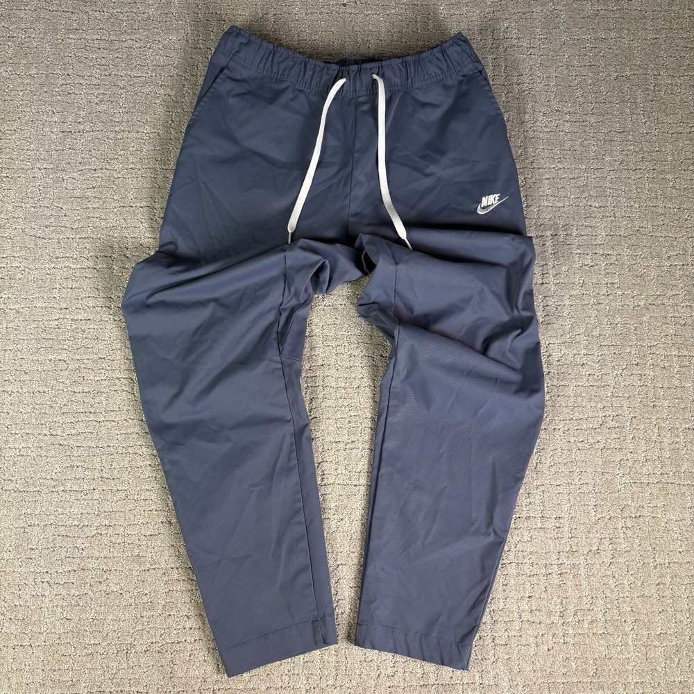 Nike Sportswear Club Woven Tapered Pants Blue Slate DX0623-491 Mens Large